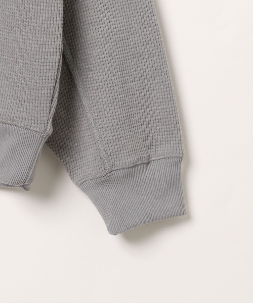 PBLIM(ページボーイリム)の「【UNISEX】ワッフルクループルオーバー(スウェット・レディース・カモフラージュ/グレー/ブラック・MEDIUM/LARGE)」の17枚目の写真