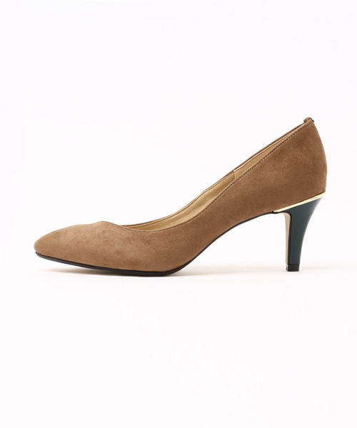 LE TALON（ルタロン）の「7CMカナグツキスエードプレーン◆（パンプス・レディース・ブラック/キャメル/ブルー/シルバー・38/35/37/36.5/36/35.5/37.5）」の5枚目の写真