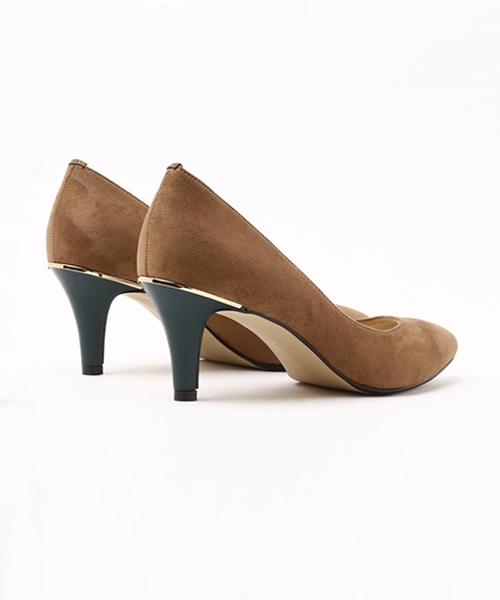 LE TALON（ルタロン）の「7CMカナグツキスエードプレーン◆（パンプス・レディース・ブラック/キャメル/ブルー/シルバー・38/35/37/36.5/36/35.5/37.5）」の7枚目の写真