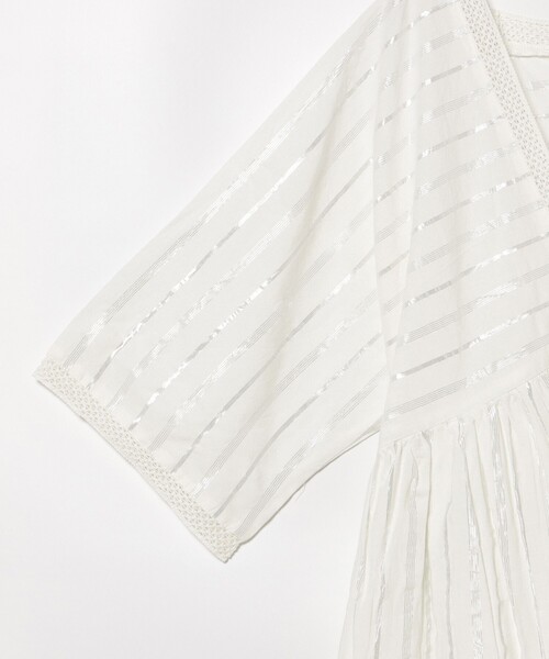 beams INDIA ラメ ストライプ ワンピース セール】INDIA ラメ ストライプ ワンピース（ワンピース