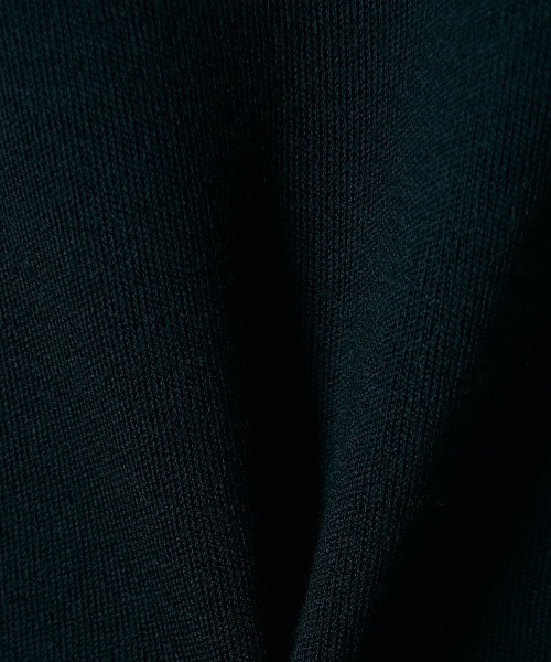 DOUBLE STANDARD CLOTHING（ダブルスタンダードクロージング）の「ロゴウールフーディ（ニット/セーター・レディース・ブラック/オフホワイト・FREE）」の10枚目の写真