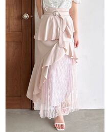 dazzlin | アシメプリーツマーメイドスカート(スカート)