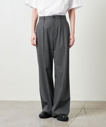 セール】＜MARW UNITED ARROWS＞タック ワイド パンツ