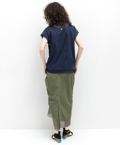 AULA AILA（アウラアイラ）の「ミリタリーナロースカート（スカート・レディース・ブラック/ネイビー/カーキ・0/1）」の20枚目の写真