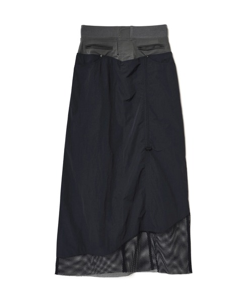 AULA AILA（アウラアイラ）の「ミリタリーナロースカート（スカート・レディース・ブラック/ネイビー/カーキ・0/1）」の10枚目の写真