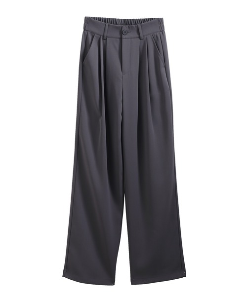 LUMIRA(アパレル)(ルミラ)の「タックパンツ(その他パンツ・レディース・チャコールグレー/アイボリー/ブラック/グレイッシュベージュ・S/M/L)」の18枚目の写真