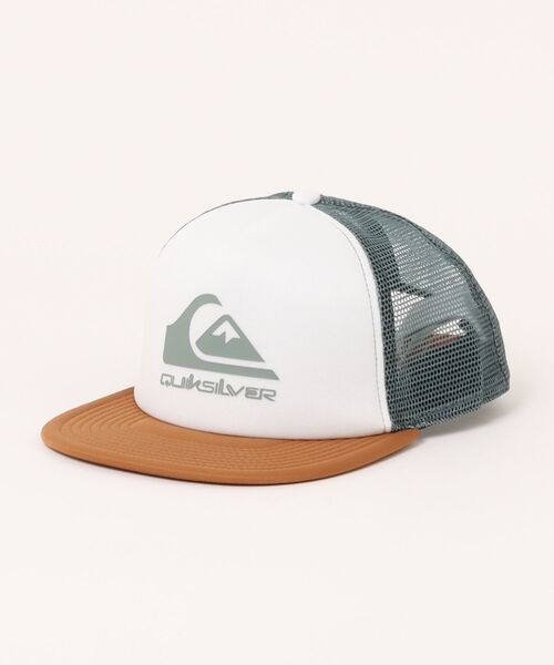 Quiksilver(クイックシルバー)の「QUIKSILVER/クイックシルバー FOAMSLAYER YOUTH キッズ キャップ AQBHA03607(キャップ・キッズ・ブラック/ホワイト/ネイビー・FREE)」の2枚目の写真