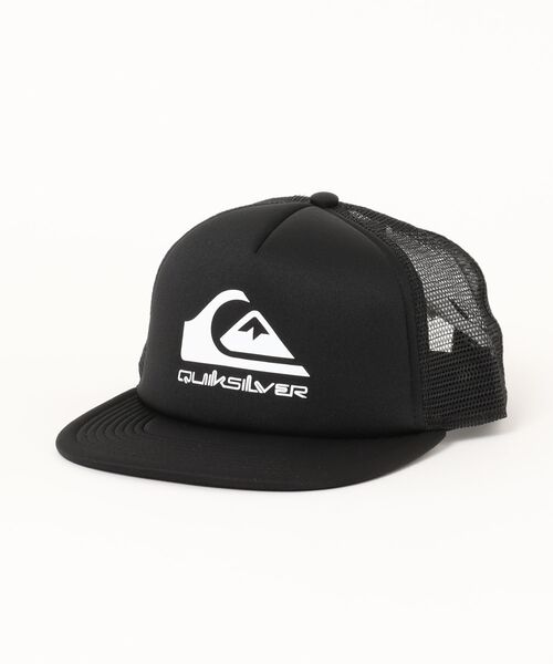 Quiksilver(クイックシルバー)の「QUIKSILVER/クイックシルバー FOAMSLAYER YOUTH キッズ キャップ AQBHA03607(キャップ・キッズ・ブラック/ホワイト/ネイビー・FREE)」の1枚目の写真
