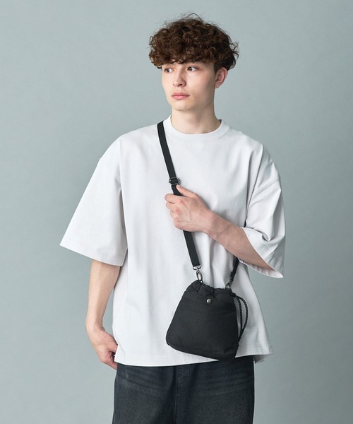 RUUBON（ルーボン）の「【RUUBON】2way mini shoulder bag / 2wayミニショルダーバッグ（ショルダーバッグ・メンズ・ブラック・FREE）」の12枚目の写真