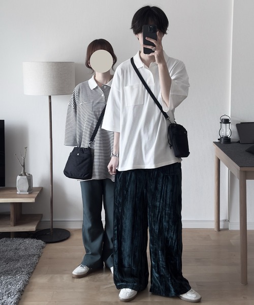 RUUBON（ルーボン）の「【RUUBON】2way mini shoulder bag / 2wayミニショルダーバッグ（ショルダーバッグ・メンズ・ブラック・FREE）」の7枚目の写真