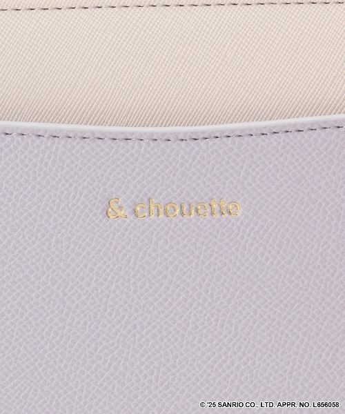 & chouette（アンドシュエット）の「サンリオキャラクターズコレクション　ショルダーバッグ「クロミ」（ショルダーバッグ・レディース・ラベンダー・FREE）」の5枚目の写真