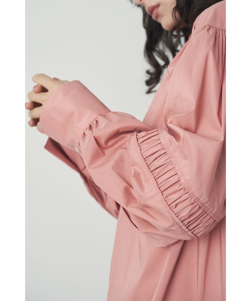 Limue（リミュ）の「ティアードシャツワンピース（シャツワンピース・レディース・レッド/モカ・FREE）」の7枚目の写真