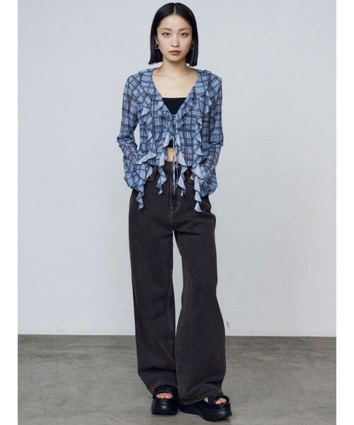 EMODA(エモダ)の「アートラインバルキーサンダル(サンダル・レディース・ブラック/グレー・SMALL/MEDIUM/LARGE)」の22枚目の写真