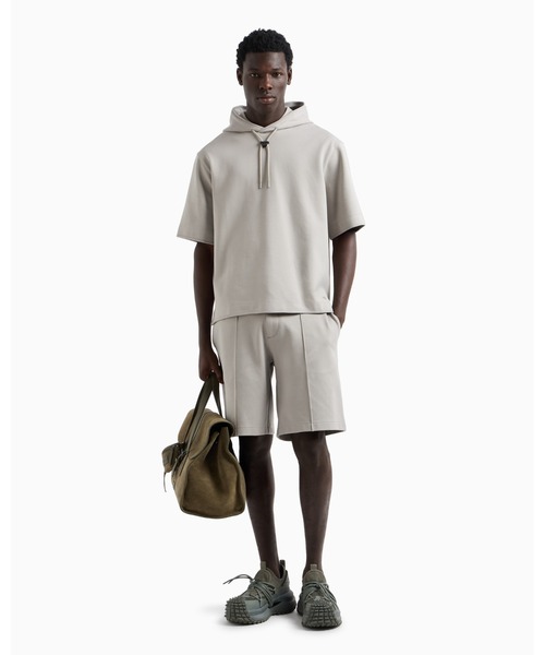 Emporio Armani◆オーバーサイズスウェットシャツ ジャージー EMPORIO ARMANI トレーナー スウェット 「エンポリオ アルマーニ