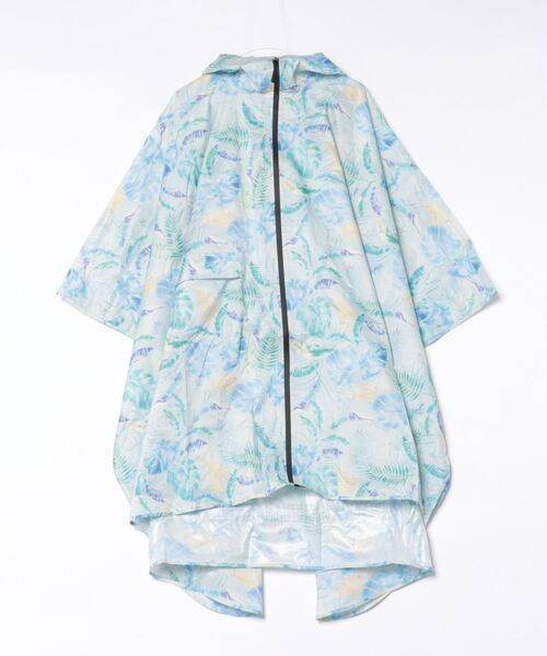KiU(キウ)の「KiU/キウ PONCHO 2ND(レインコート/ポンチョ・レディース・カーキ/レオパード/その他5/ブルー系その他/ブラック系その他3/コーラルピンク/インディゴブルー/アイボリー/その他1/ライトグレー/ブラック/その他8/ライトブラウン/ダークパープル/その他3/ホワイト/ミント・FREE)」の14枚目の写真