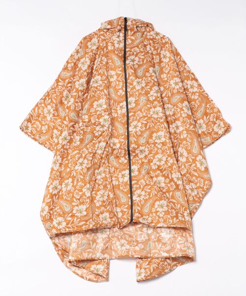 KiU(キウ)の「KiU/キウ PONCHO 2ND(レインコート/ポンチョ・レディース・カーキ/レオパード/その他5/ブルー系その他/ブラック系その他3/コーラルピンク/インディゴブルー/アイボリー/その他1/ライトグレー/ブラック/その他8/ライトブラウン/ダークパープル/その他3/ホワイト/ミント・FREE)」の6枚目の写真