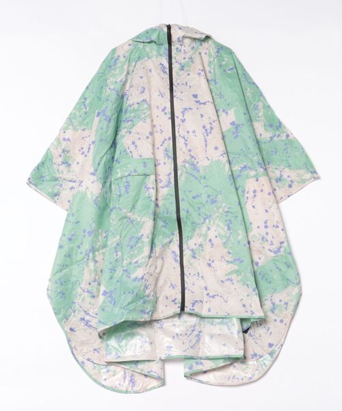 KiU(キウ)の「KiU/キウ PONCHO 2ND(レインコート/ポンチョ・レディース・カーキ/レオパード/その他5/ブルー系その他/ブラック系その他3/コーラルピンク/インディゴブルー/アイボリー/その他1/ライトグレー/ブラック/その他8/ライトブラウン/ダークパープル/その他3/ホワイト/ミント・FREE)」の8枚目の写真