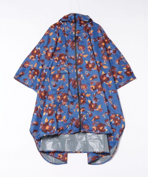 KiU(キウ)の「KiU/キウ PONCHO 2ND(レインコート/ポンチョ・レディース・カーキ/レオパード/その他5/ブルー系その他/ブラック系その他3/コーラルピンク/インディゴブルー/アイボリー/その他1/ライトグレー/ブラック/その他8/ライトブラウン/ダークパープル/その他3/ホワイト/ミント・FREE)」の11枚目の写真