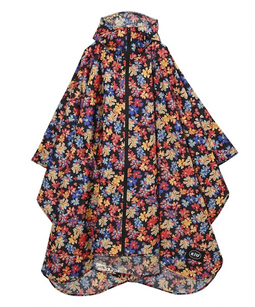 KiU(キウ)の「KiU/キウ PONCHO 2ND(レインコート/ポンチョ・レディース・カーキ/レオパード/その他5/ブルー系その他/ブラック系その他3/コーラルピンク/インディゴブルー/アイボリー/その他1/ライトグレー/ブラック/その他8/ライトブラウン/ダークパープル/その他3/ホワイト/ミント・FREE)」の13枚目の写真