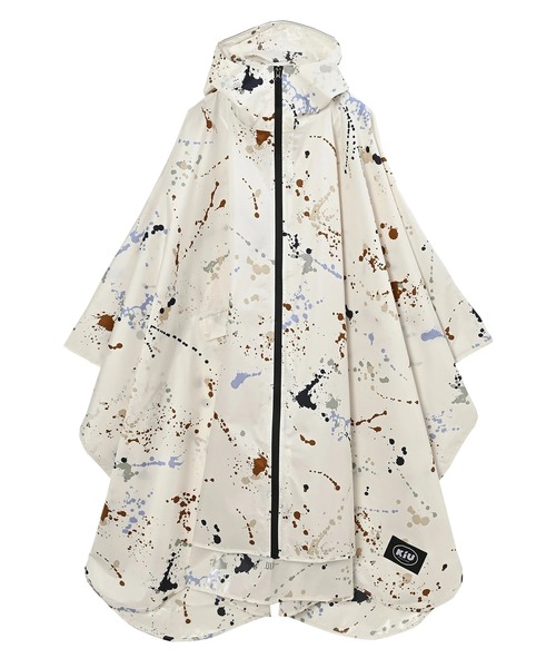 KiU(キウ)の「KiU/キウ PONCHO 2ND(レインコート/ポンチョ・レディース・カーキ/レオパード/その他5/ブルー系その他/ブラック系その他3/コーラルピンク/インディゴブルー/アイボリー/その他1/ライトグレー/ブラック/その他8/ライトブラウン/ダークパープル/その他3/ホワイト/ミント・FREE)」の18枚目の写真