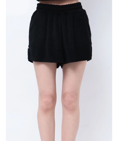 GYDA（ジェイダ）の「サイドスリットパイルショートパンツ【SETUP着用可】（その他パンツ・レディース・ブラック/オフホワイト・FREE）」の20枚目の写真