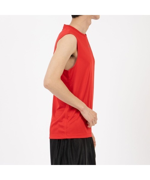 Reebok(リーボック)の「トレイン スリーブレス テックTシャツ / ID TRAIN SLVLS TECH TEE(Tシャツ/カットソー・メンズ・レッド/ブラック/グレー・MEDIUM/SMALL/XX-LARGE/LARGE/X-LARGE)」の10枚目の写真