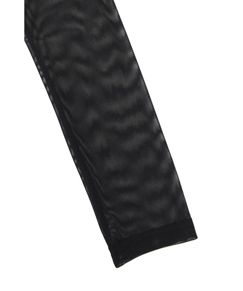 ALEXIA STAM（アリシアスタン）の「Wellness Mesh Long Sleeve Top/ウェルネスメッシュロンT（Tシャツ/カットソー・レディース・カーキ/ブラック/アイボリー・M/S）」の11枚目の写真