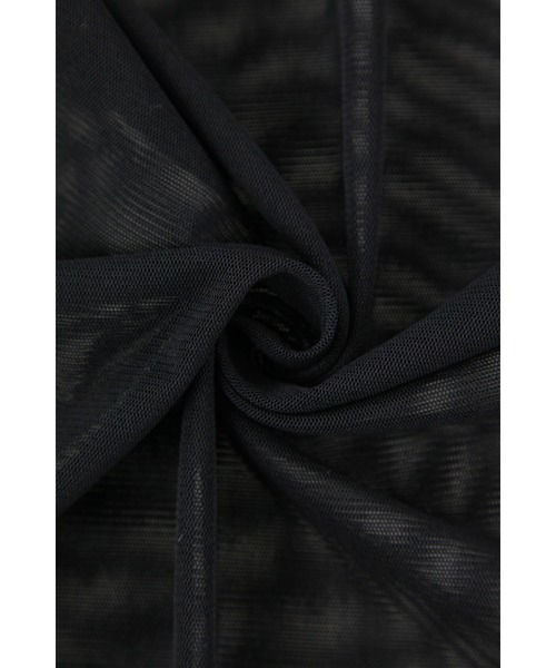 ALEXIA STAM（アリシアスタン）の「Wellness Mesh Long Sleeve Top/ウェルネスメッシュロンT（Tシャツ/カットソー・レディース・カーキ/ブラック/アイボリー・M/S）」の9枚目の写真