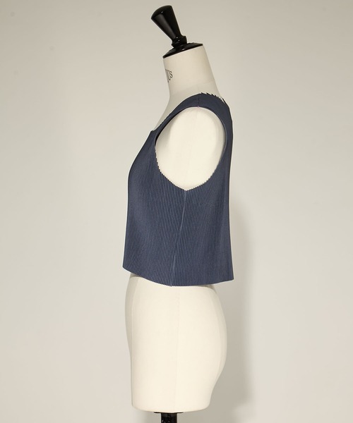 kotohayokozawa/コトハヨコザワ】SHEER LAYERED LONG SLEEVE TOP