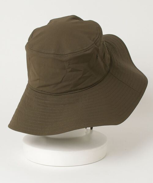 UNIVERSAL OVERALL（ユニバーサルオーバーオール）の「【UNIVERSAL OVERALL/ユニバーサルオーバーオール】UOロゴ刺繍 SHADAN ロングブリムハット（ハット・メンズ・カーキ/ブラック/ベージュ/チャコール・FREE）」の5枚目の写真