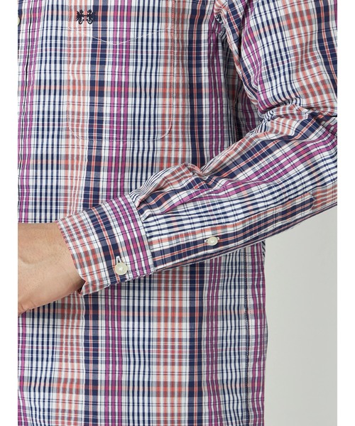 McGREGOR(マックレガー)の「シルク混サッカーシャツ(シャツ/ブラウス・メンズ・その他10/ピンク/ネイビー/その他9・L/M)」の11枚目の写真