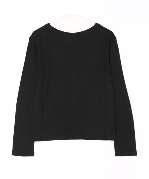 Studio Doe(スタジオドー)の「Studio Doe Premium Tencel Spread Neck Sweater(Tシャツ/カットソー・レディース・ブラック・SMALL/MEDIUM)」の7枚目の写真