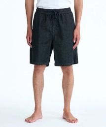 Quiksilver（クイックシルバー）の「TAXER DENIM SHORT /クイックシルバーウエストゴムデニムハーフパンツ（その他パンツ）」