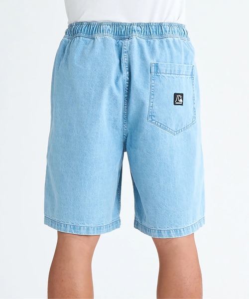 Quiksilver(クイックシルバー)の「TAXER DENIM SHORT /クイックシルバーウエストゴムデニムハーフパンツ(その他パンツ・メンズ・グレー/ネイビー/ブラック・SMALL/MEDIUM/X-LARGE/LARGE)」の11枚目の写真