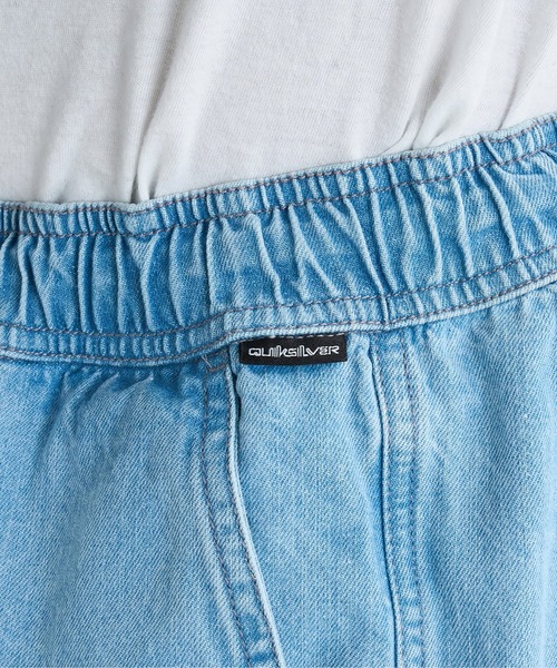 Quiksilver(クイックシルバー)の「TAXER DENIM SHORT /クイックシルバーウエストゴムデニムハーフパンツ(その他パンツ・メンズ・グレー/ネイビー/ブラック・SMALL/MEDIUM/X-LARGE/LARGE)」の15枚目の写真