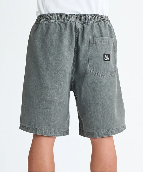 Quiksilver(クイックシルバー)の「TAXER DENIM SHORT /クイックシルバーウエストゴムデニムハーフパンツ(その他パンツ・メンズ・グレー/ネイビー/ブラック・SMALL/MEDIUM/X-LARGE/LARGE)」の7枚目の写真