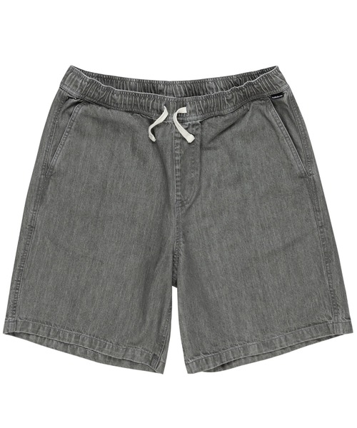 Quiksilver(クイックシルバー)の「TAXER DENIM SHORT /クイックシルバーウエストゴムデニムハーフパンツ(その他パンツ・メンズ・グレー/ネイビー/ブラック・SMALL/MEDIUM/X-LARGE/LARGE)」の9枚目の写真