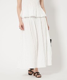 UNITED ARROWS フレアスカート ウールライク フレア スカート ―ウォッシャブル・防シワ―