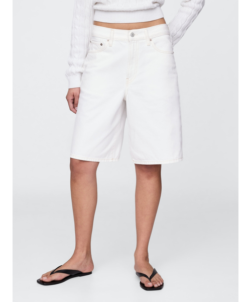 【雑誌掲載品】GAP ギャップ デニムショートパンツ セール】4インチ ミッドライズ ウルトラソフト リラックス