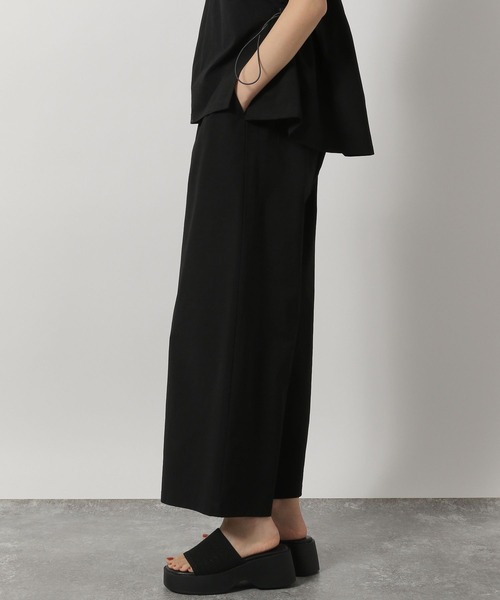 LAKOLE(ラコレ)の「カットドロストワイドパンツ / 412653(その他パンツ・レディース・ブラック/グレー・FREE)」の6枚目の写真