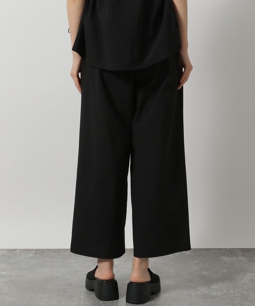 LAKOLE(ラコレ)の「カットドロストワイドパンツ / 412653(その他パンツ・レディース・ブラック/グレー・FREE)」の7枚目の写真