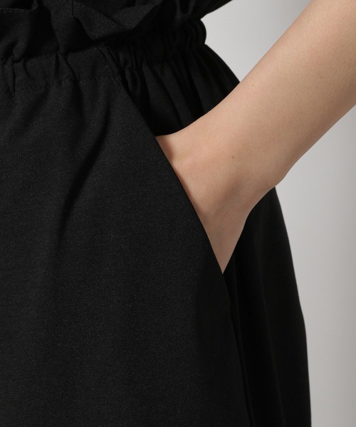 LAKOLE(ラコレ)の「カットドロストワイドパンツ / 412653(その他パンツ・レディース・ブラック/グレー・FREE)」の18枚目の写真