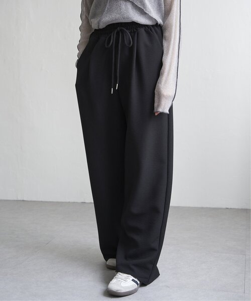 VENCEEXCHANGE（ヴァンスエクスチェンジ）の「イージーパンツ（その他パンツ・レディース・ブラック/ネイビー/ブルー/グレイッシュベージュ・FREE）」の5枚目の写真