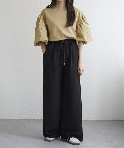 VENCEEXCHANGE（ヴァンスエクスチェンジ）の「イージーパンツ（その他パンツ・レディース・ブラック/ネイビー/ブルー/グレイッシュベージュ・FREE）」の11枚目の写真