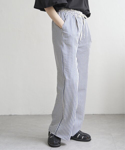 VENCEEXCHANGE（ヴァンスエクスチェンジ）の「イージーパンツ（その他パンツ・レディース・ブラック/ネイビー/ブルー/グレイッシュベージュ・FREE）」の12枚目の写真