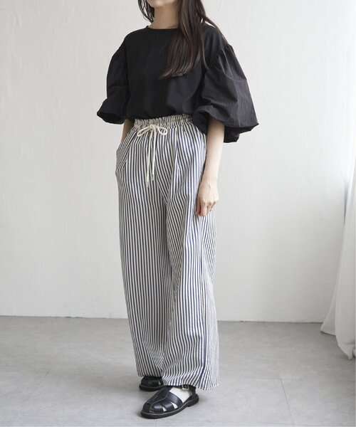 VENCEEXCHANGE（ヴァンスエクスチェンジ）の「イージーパンツ（その他パンツ・レディース・ブラック/ネイビー/ブルー/グレイッシュベージュ・FREE）」の14枚目の写真