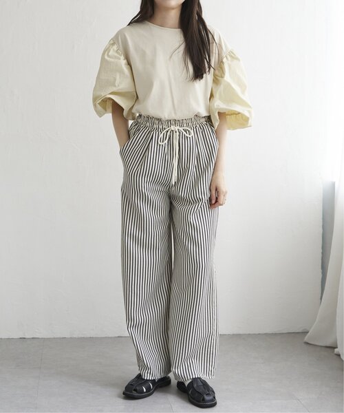 VENCEEXCHANGE（ヴァンスエクスチェンジ）の「イージーパンツ（その他パンツ・レディース・ブラック/ネイビー/ブルー/グレイッシュベージュ・FREE）」の22枚目の写真