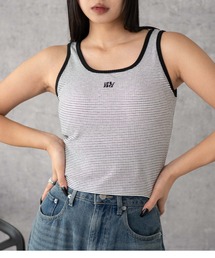 WEGO | WEGO/グラフィックカップ付きリブタンク(タンクトップ)