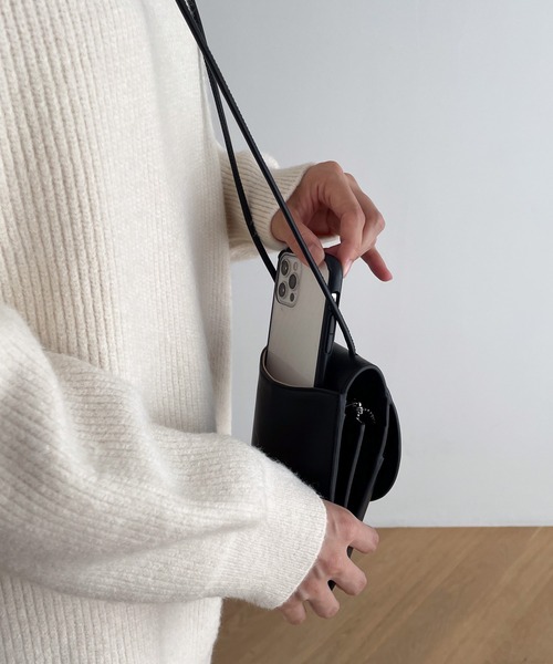 CANAL JEAN（キャナルジーン）の「【control freak】ショルダーバッグ（ショルダーバッグ・レディース・ブラック・ONE SIZE）」の6枚目の写真