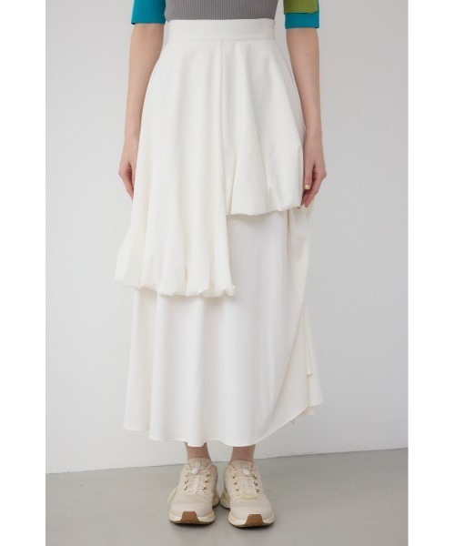 PLUS(プラス)の「【PLUS】コンビネーションレイヤードスカート(スカート・レディース・ホワイト/ブラック・SMALL/MEDIUM)」の21枚目の写真